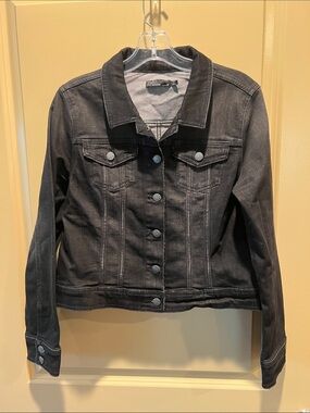 Prana Women's Black Denim Jean Jacket